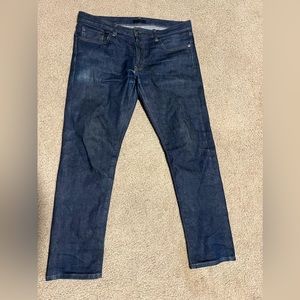 Uniqlo Selvedge jeans 34x30 Slim Straight
